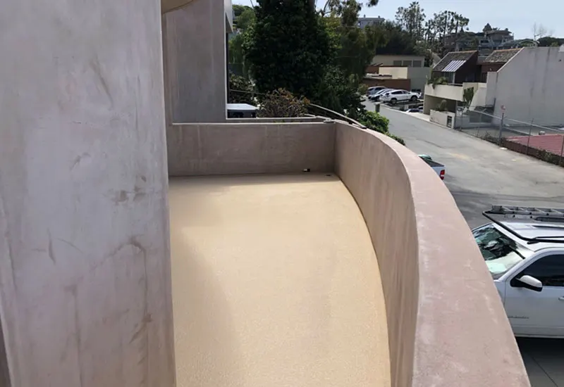 Elastomeric Waterproof Deck Laguna Beach