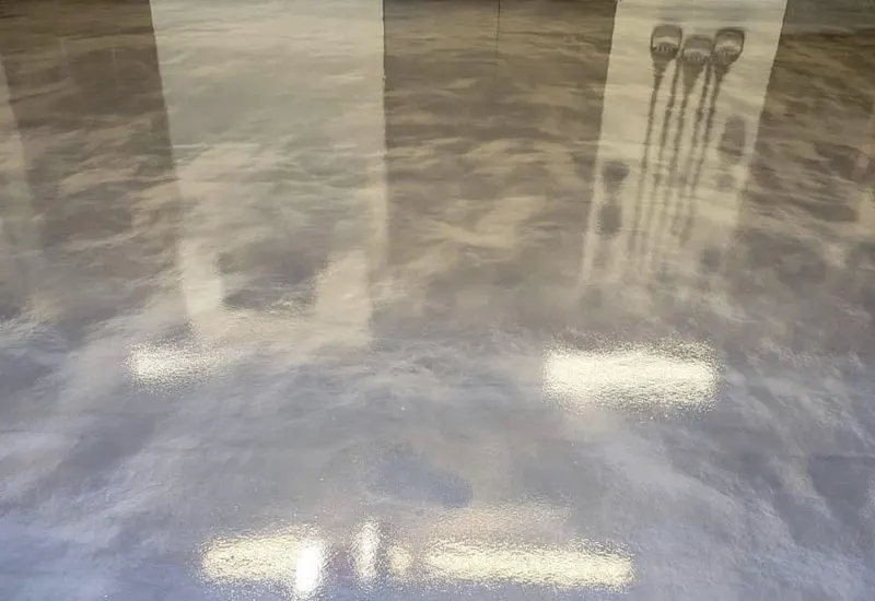 Solid Colored Epoxy Flooring in Huntington Beach, CA