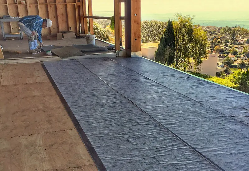 Under Tile Deck Waterproofing Laguna Beach, CA